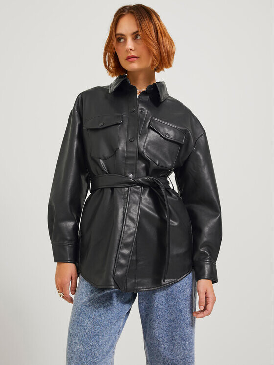 Куртка из искусственной кожи, стандартного кроя Jjxx, черный
Куртка из искусственной кожи, стандартного кроя Jjxx, черный