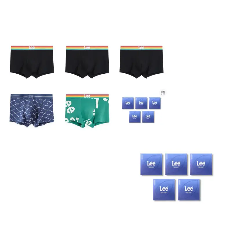 Lee Подарочный набор мужского белья 5 пар
Lee Подарочный набор мужского белья 5 пар