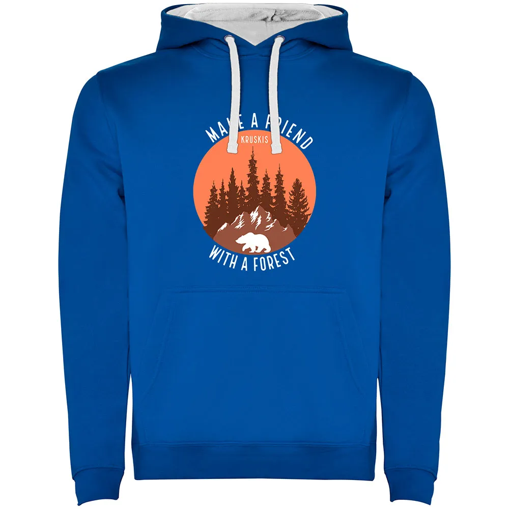 Худи Kruskis Make A Friend, синий
Худи Kruskis Make A Friend, синий