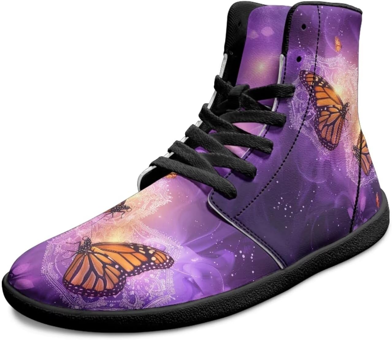 Женские и мужские туфли-бабочки, минималистичные обувь для босоногой ходьбы, кожаные повседневные кроссовки, на высокой платформе, с нулевым перепадом подошвы Chririnla, фиолетовый
Женские и мужские туфли-бабочки, минималистичные обувь для босоногой ходьбы, кожаные повседневные кроссовки, на высокой платформе, с нулевым перепадом подошвы Chririnla, фиолетовый