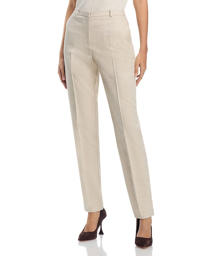 Брюки Tanya BOSS, слоновая кость/кремовый
Брюки Tanya BOSS, слоновая кость/кремовый