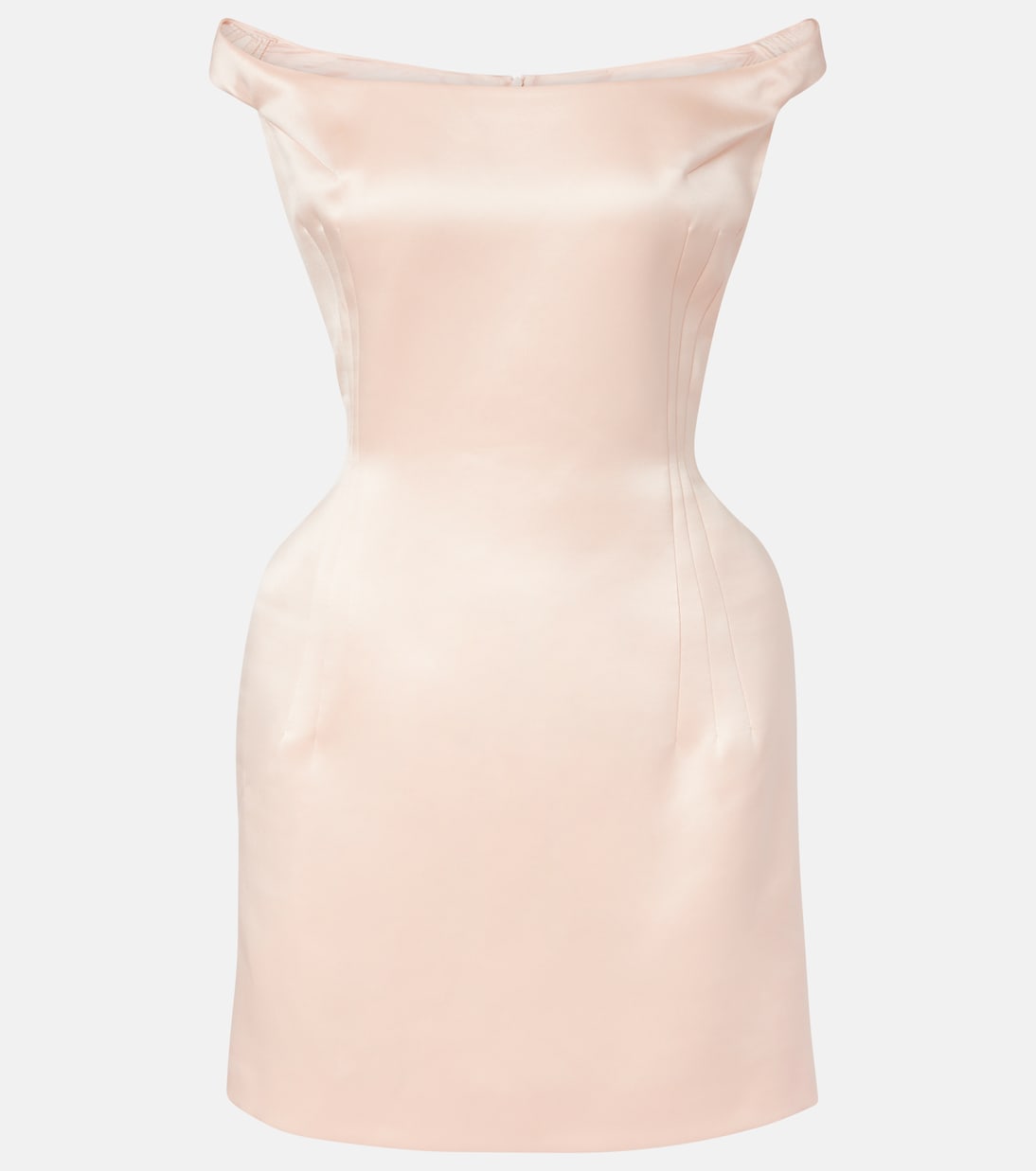 Мини-платье из шелкового атласа Magda Butrym, розовый
Мини-платье из шелкового атласа Magda Butrym, розовый