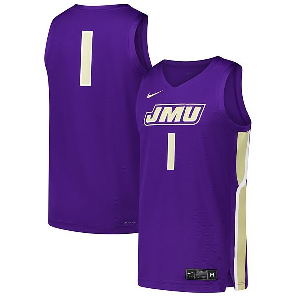 Мужская баскетбольная форма James Madison Dukes реплика, фиолетовая Nike
Мужская баскетбольная форма James Madison Dukes реплика, фиолетовая Nike