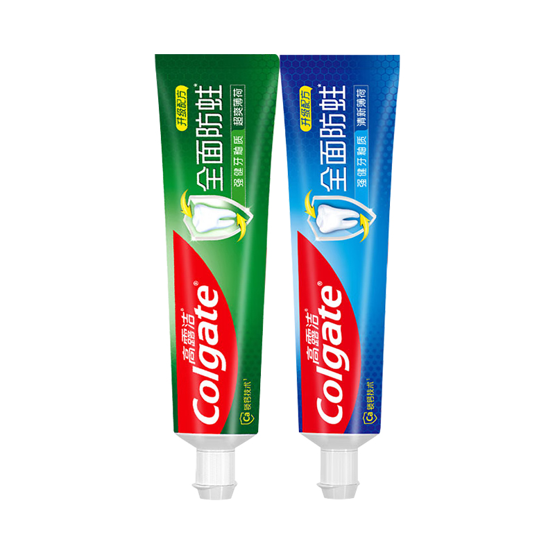 High Ru Jie Comprehensive Cavity Prevention Toothpaste 250g+250g COLGATE
High Ru Jie Comprehensive Cavity Prevention Toothpaste 250g+250g COLGATE