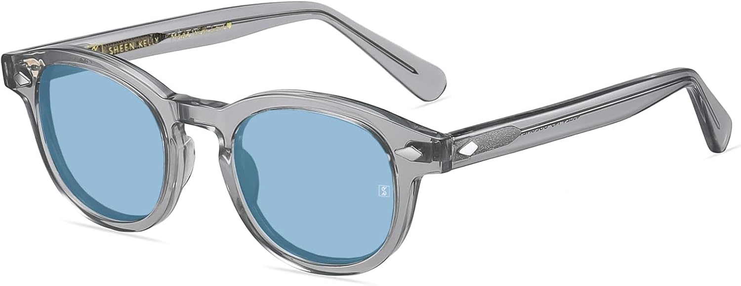 Солнцезащитные очки SHEEN KELLY из ацетата с поляризованными линзами, ретро-овальной формы, для мужчин и женщин, винтажные круглые очки в стиле пиратского капитана Джонни Деппа, 6
Солнцезащитные очки SHEEN KELLY из ацетата с поляризованными линзами, ретро-овальной формы, для мужчин и женщин, винтажные круглые очки в стиле пиратского капитана Джонни Деппа, 6