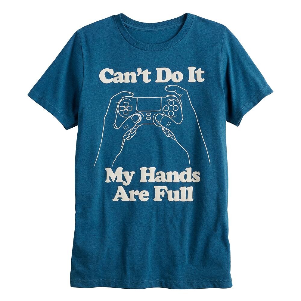 Футболка с рисунком «Can’t Do It» для мальчиков 8–20 лет Licensed Character, синий
Футболка с рисунком «Can’t Do It» для мальчиков 8–20 лет Licensed Character, синий