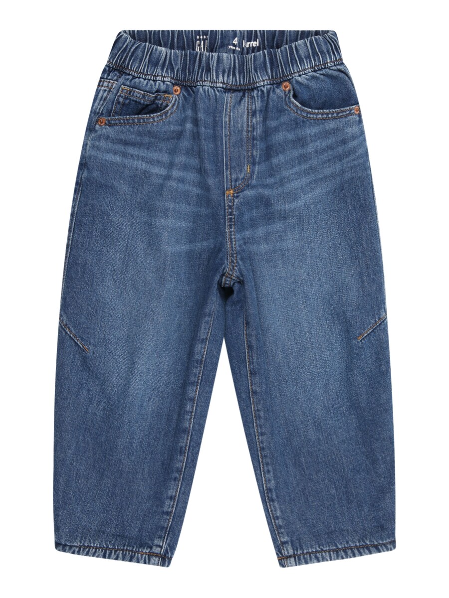 Джинсы с широкими штанинами GAP BARREL, индиго
Джинсы с широкими штанинами GAP BARREL, индиго