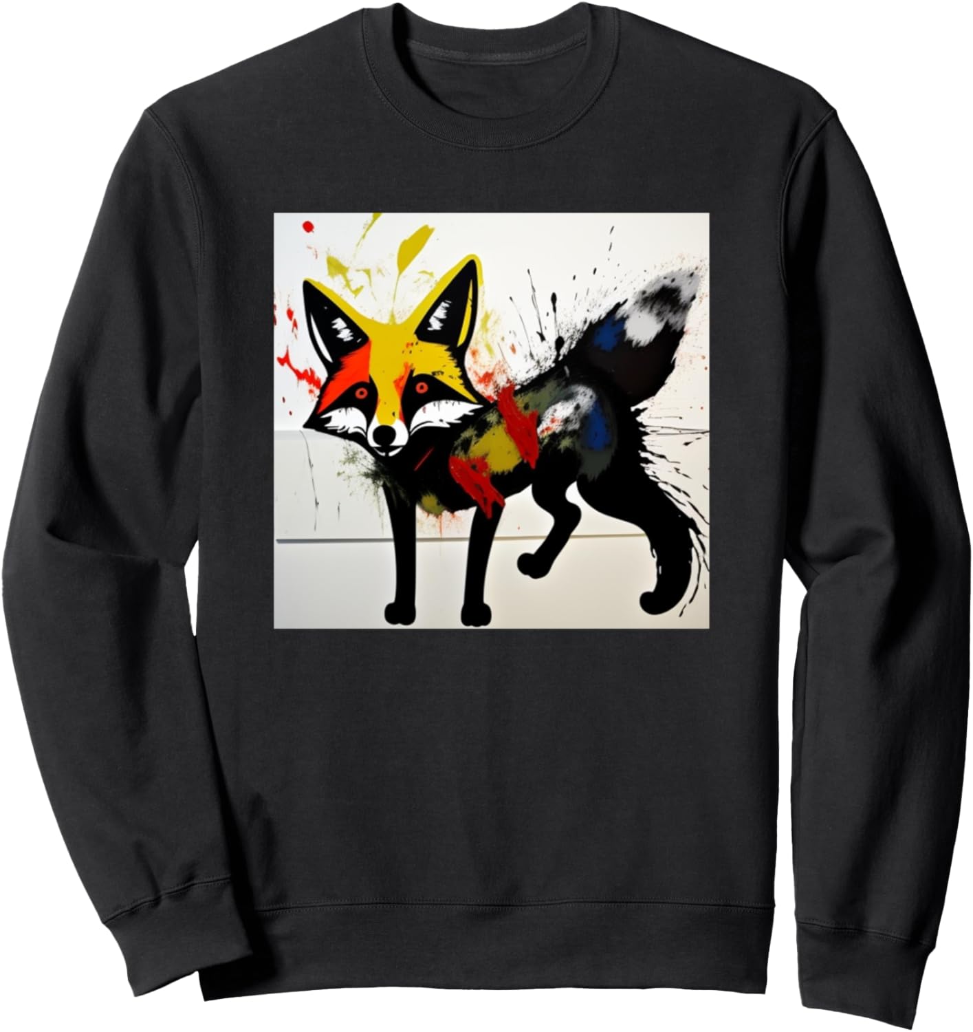 Экспрессионистское искусство с силуэтом лисы. Толстовка для любителей лис Foxes Sly Animals Women Girls Kids Men Boys | Gift, черный
Экспрессионистское искусство с силуэтом лисы. Толстовка для любителей лис Foxes Sly Animals Women Girls Kids Men Boys | Gift, черный
