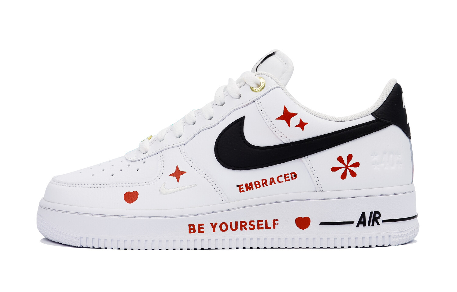 Кроссовки Nike Air Force 1 Skateboarding Shoes Men Low-top White/Black/Red, черный/белый/красный
Кроссовки Nike Air Force 1 Skateboarding Shoes Men Low-top White/Black/Red, черный/белый/красный