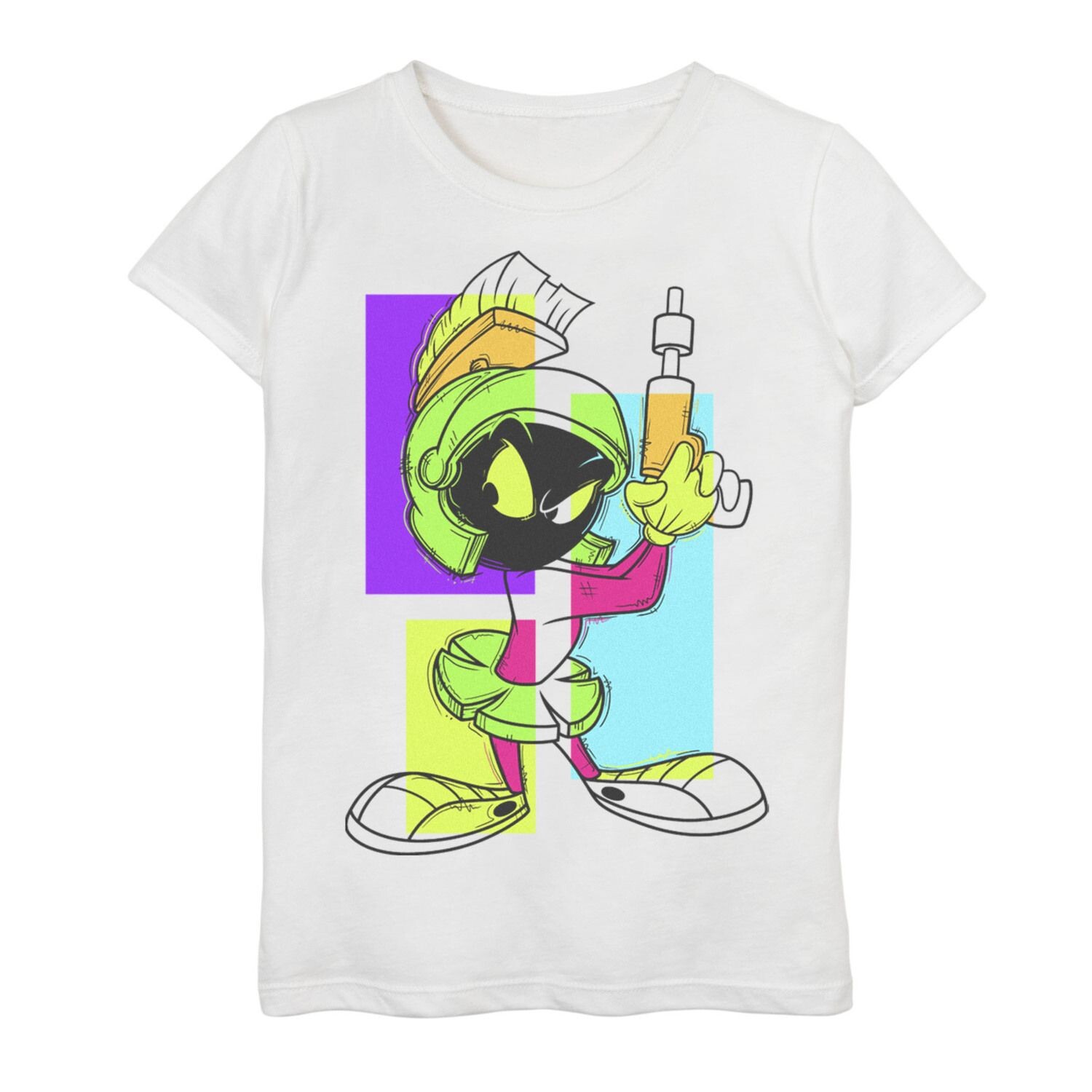 Футболка с графическим изображением и постером «Марв» в стиле ретро для девочек 7–16 лет Looney Tunes Licensed Character
Футболка с графическим изображением и постером «Марв» в стиле ретро для девочек 7–16 лет Looney Tunes Licensed Character