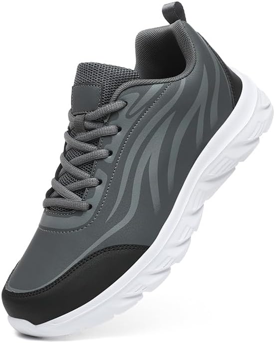 Мужские спортивные кроссовки больших размеров - кожаный верх, легкие и удобные, подходят для путешествий и бега. Мягкая подошва, подходят для повседневной и деловой носки Hoalox, серый
Мужские спортивные кроссовки больших размеров - кожаный верх, легкие и удобные, подходят для путешествий и бега. Мягкая подошва, подходят для повседневной и деловой носки Hoalox, серый