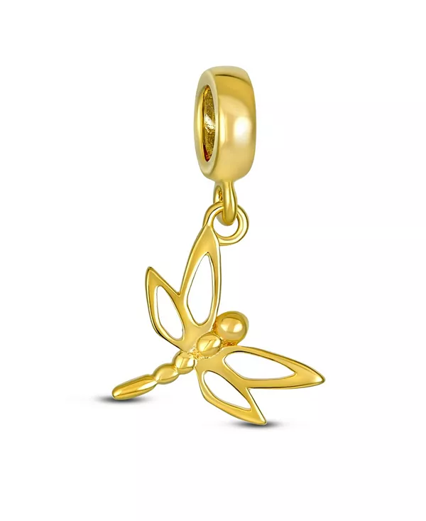 Подвеска-Бусина в виде стрекозы, светлячка, бабочки, серебро 14 карат, позолоченное Bling Jewelry, yellow
Подвеска-Бусина в виде стрекозы, светлячка, бабочки, серебро 14 карат, позолоченное Bling Jewelry, yellow