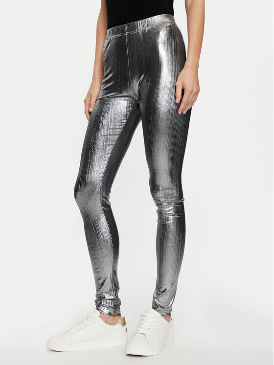 Леггинсы узкого кроя Karen By Simonsen, серебряный
Леггинсы узкого кроя Karen By Simonsen, серебряный