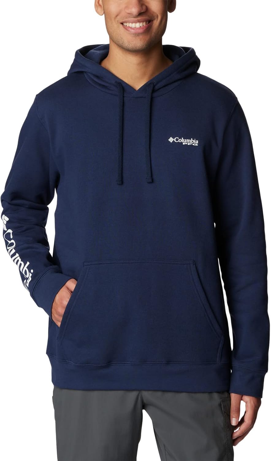 Толстовка Columbia Men's Standard PFG Sleeve II Graphic Hoodie, Collegiate Navy/White Logo
Толстовка Columbia Men's Standard PFG Sleeve II Graphic Hoodie, Collegiate Navy/White Logo