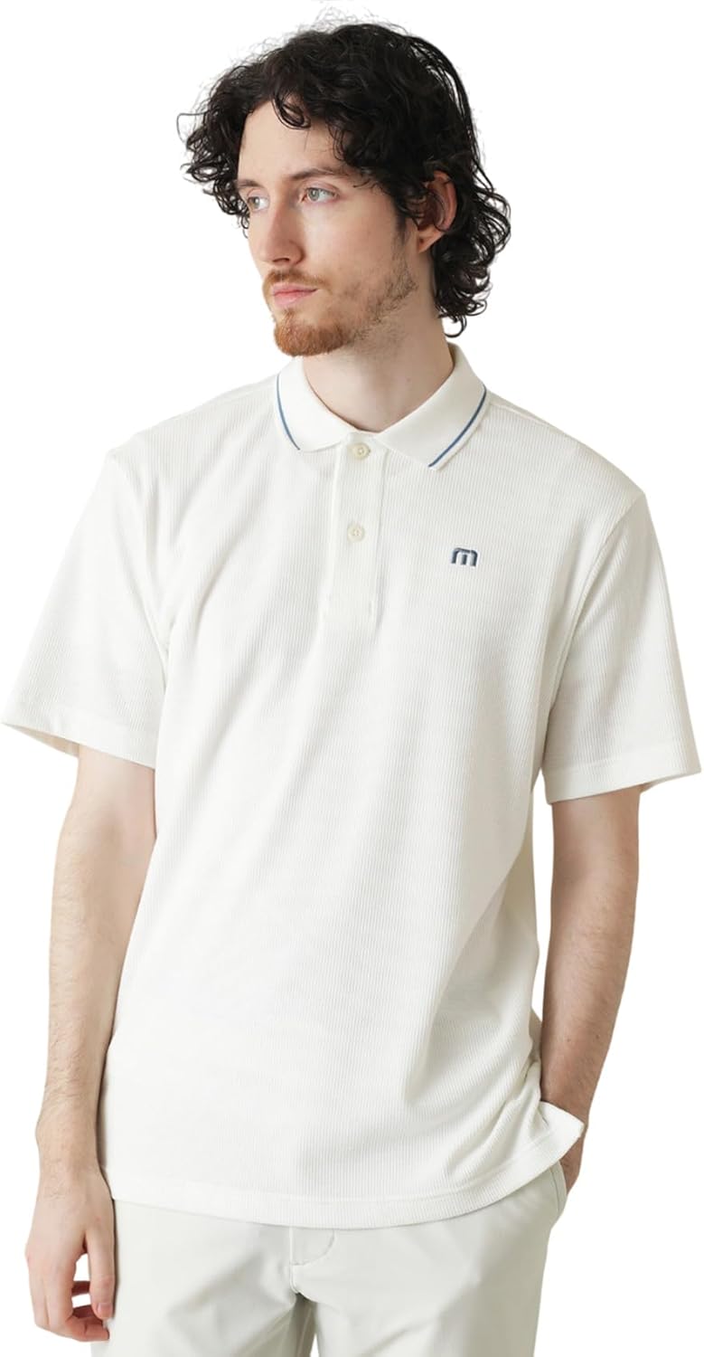 Мужская рубашка-поло с коротким рукавом (водонепроницаемая и быстросохнущая) / для гольфа / 7AL012 Travis Mathew, белый
Мужская рубашка-поло с коротким рукавом (водонепроницаемая и быстросохнущая) / для гольфа / 7AL012 Travis Mathew, белый