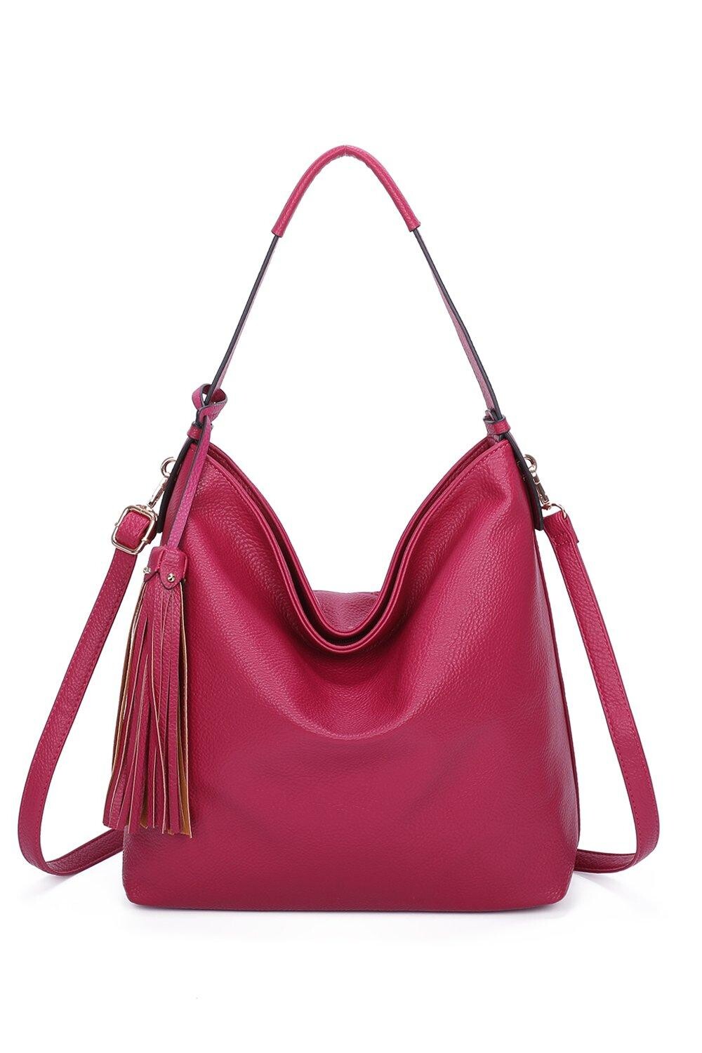 Сумка на плечо Okii из искусственной кожи с кисточками Fontanella Fashion, розовый
Сумка на плечо Okii из искусственной кожи с кисточками Fontanella Fashion, розовый