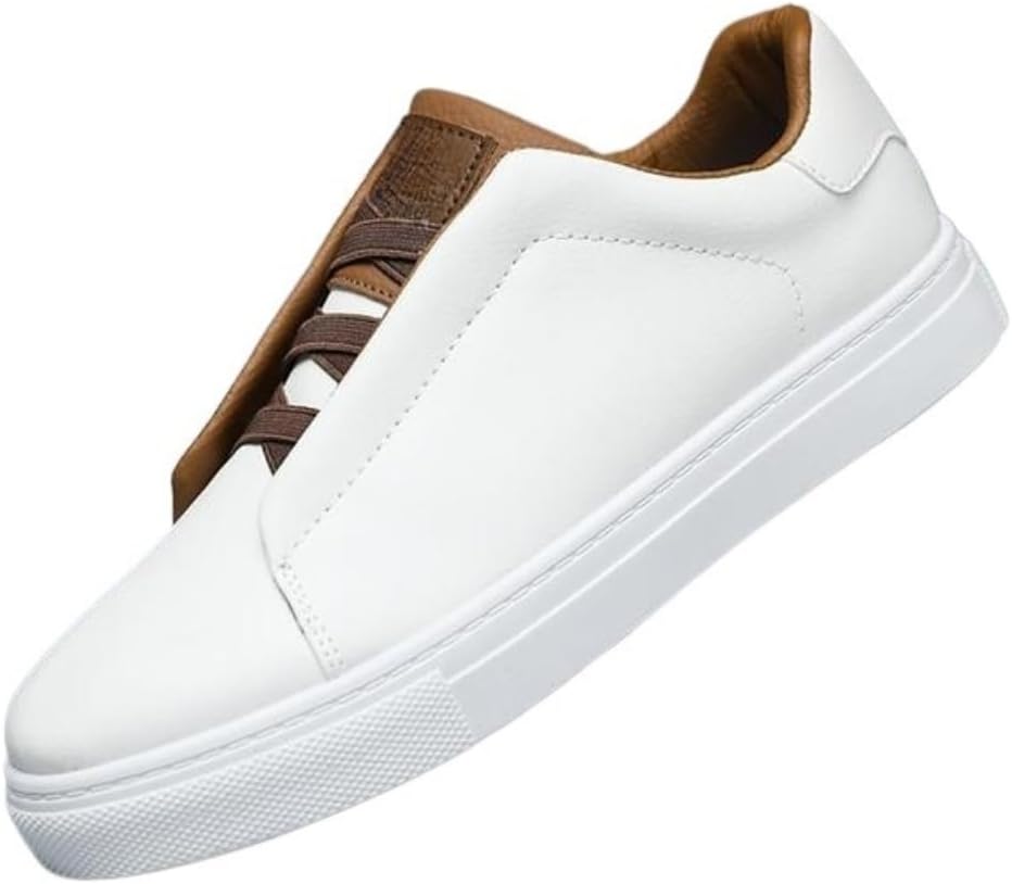 Мужские модные кеды Faithgee с шнуровкой и низким верхом, повседневные удобные дышащие скейт-кроссовки, мужские туфли с круглым носком для ежедневной носки, белый
Мужские модные кеды Faithgee с шнуровкой и низким верхом, повседневные удобные дышащие скейт-кроссовки, мужские туфли с круглым носком для ежедневной носки, белый