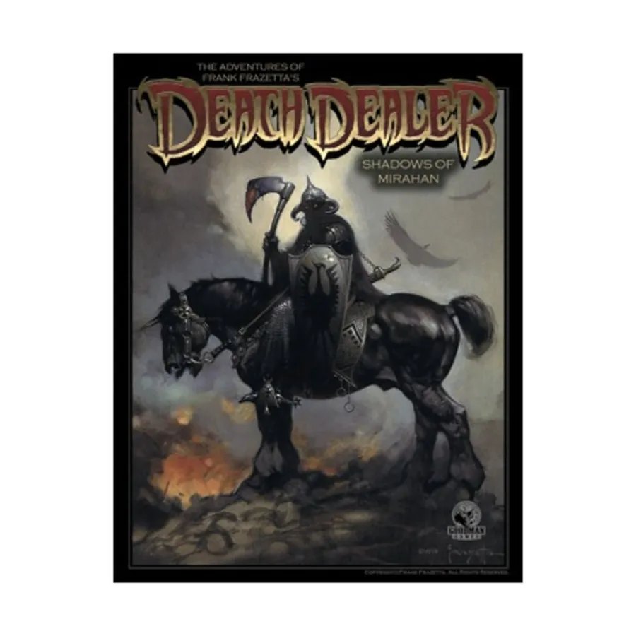 Death Dealer - Shadows of Mirahan, Fantasy Adventures & Supplements (4e), мягкая обложка
Death Dealer - Shadows of Mirahan, Fantasy Adventures & Supplements (4e), мягкая обложка