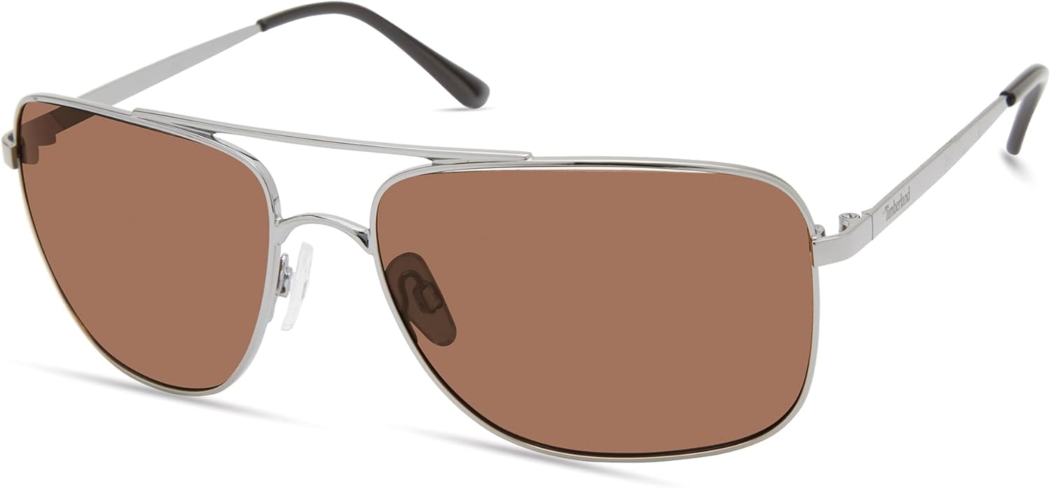 Очки Timberland Men's Navigator, Shiny Gunmetal/Brown Polarized
Очки Timberland Men's Navigator, Shiny Gunmetal/Brown Polarized