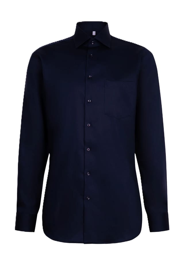 Рубашка делового покроя с длинным рукавом и воротником-стойкой Seidensticker, синий
Рубашка делового покроя с длинным рукавом и воротником-стойкой Seidensticker, синий