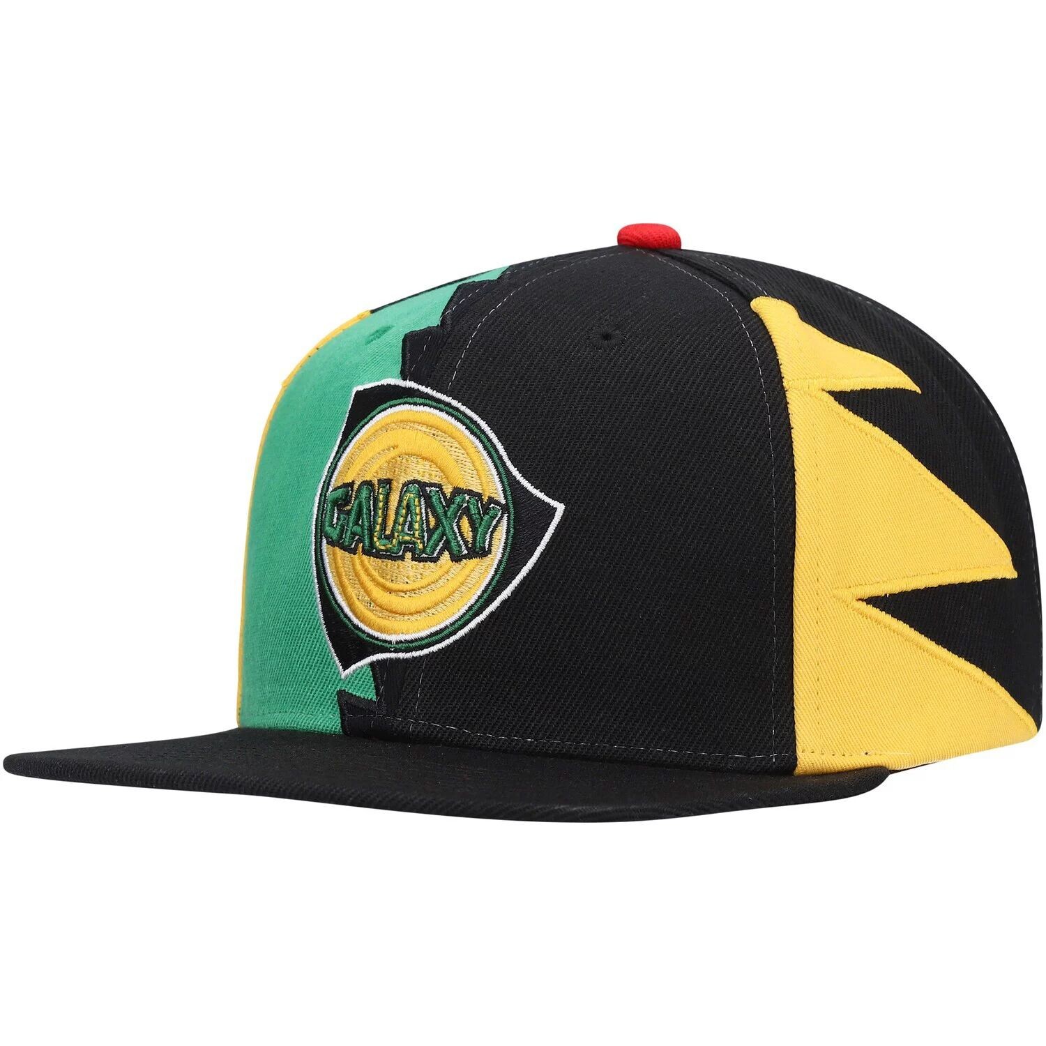 Мужская кепка Mitchell & Ness Black LA Galaxy с историческим логотипом времен 96-го года из джерси с застежкой на крючке
Мужская кепка Mitchell & Ness Black LA Galaxy с историческим логотипом времен 96-го года из джерси с застежкой на крючке