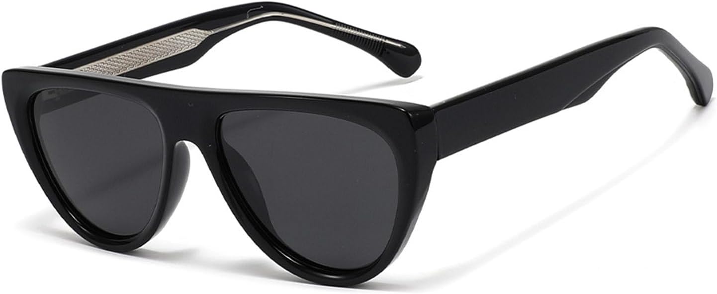 Поляризованные квадратные солнцезащитные очки TR90 для женщин - ретро-оправа с плоским верхом, защита от УФ-излучения UV400, подходят для вождения и рыбалки, черные, 1 шт Bubmari, Black
Поляризованные квадратные солнцезащитные очки TR90 для женщин - ретро-оправа с плоским верхом, защита от УФ-излучения UV400, подходят для вождения и рыбалки, черные, 1 шт Bubmari, Black