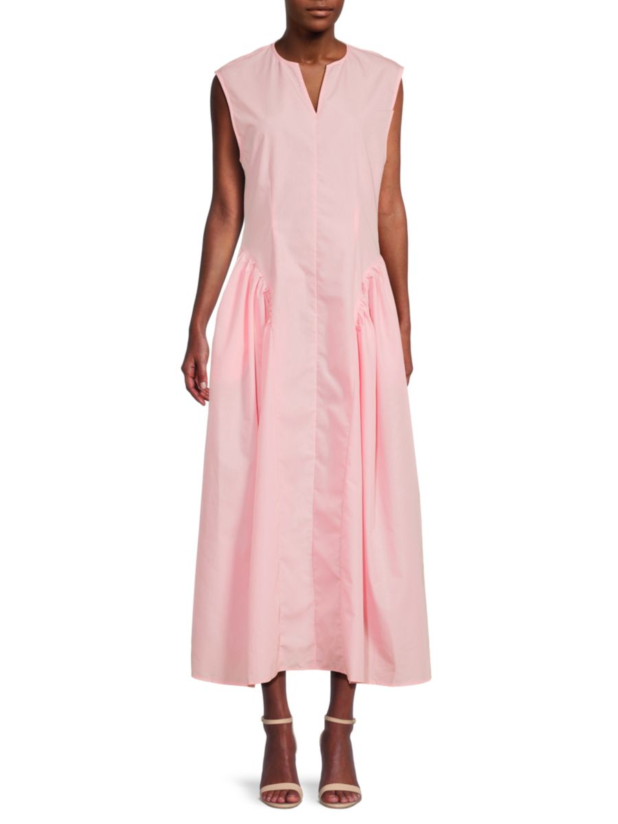 Платье миди Millie с V-образным вырезом и разрезом Area Stars, розовый
Платье миди Millie с V-образным вырезом и разрезом Area Stars, розовый