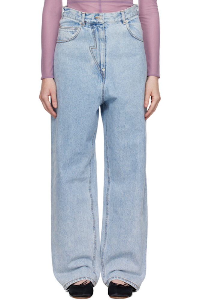 Синие джинсы с вырезом-трусы Pushbutton
Синие джинсы с вырезом-трусы Pushbutton