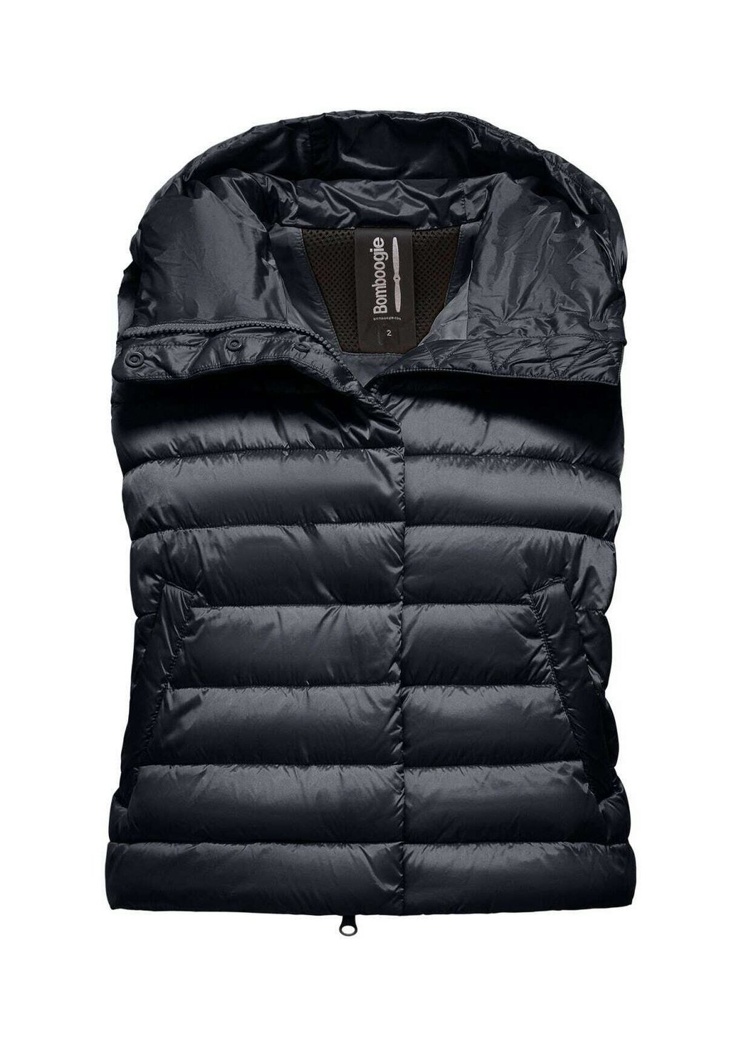 Топ без рукавов MIT KAPUZE GLÄNZENDEM Bomboogie, темно-синий
Топ без рукавов MIT KAPUZE GLÄNZENDEM Bomboogie, темно-синий