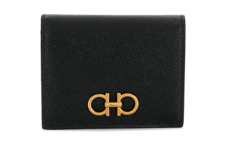 Ferragamo Женский бумажник из телячьей кожи Black
Ferragamo Женский бумажник из телячьей кожи Black