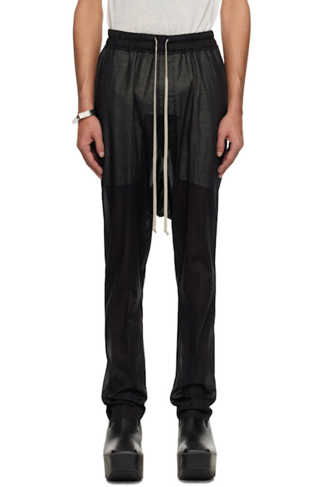 Черные длинные брюки Hollywood на завязках Rick Owens
Черные длинные брюки Hollywood на завязках Rick Owens