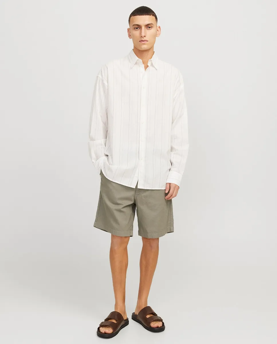 Мужские бермуды расслабленного кроя в стиле чинос Jack & Jones, зеленый
Мужские бермуды расслабленного кроя в стиле чинос Jack & Jones, зеленый