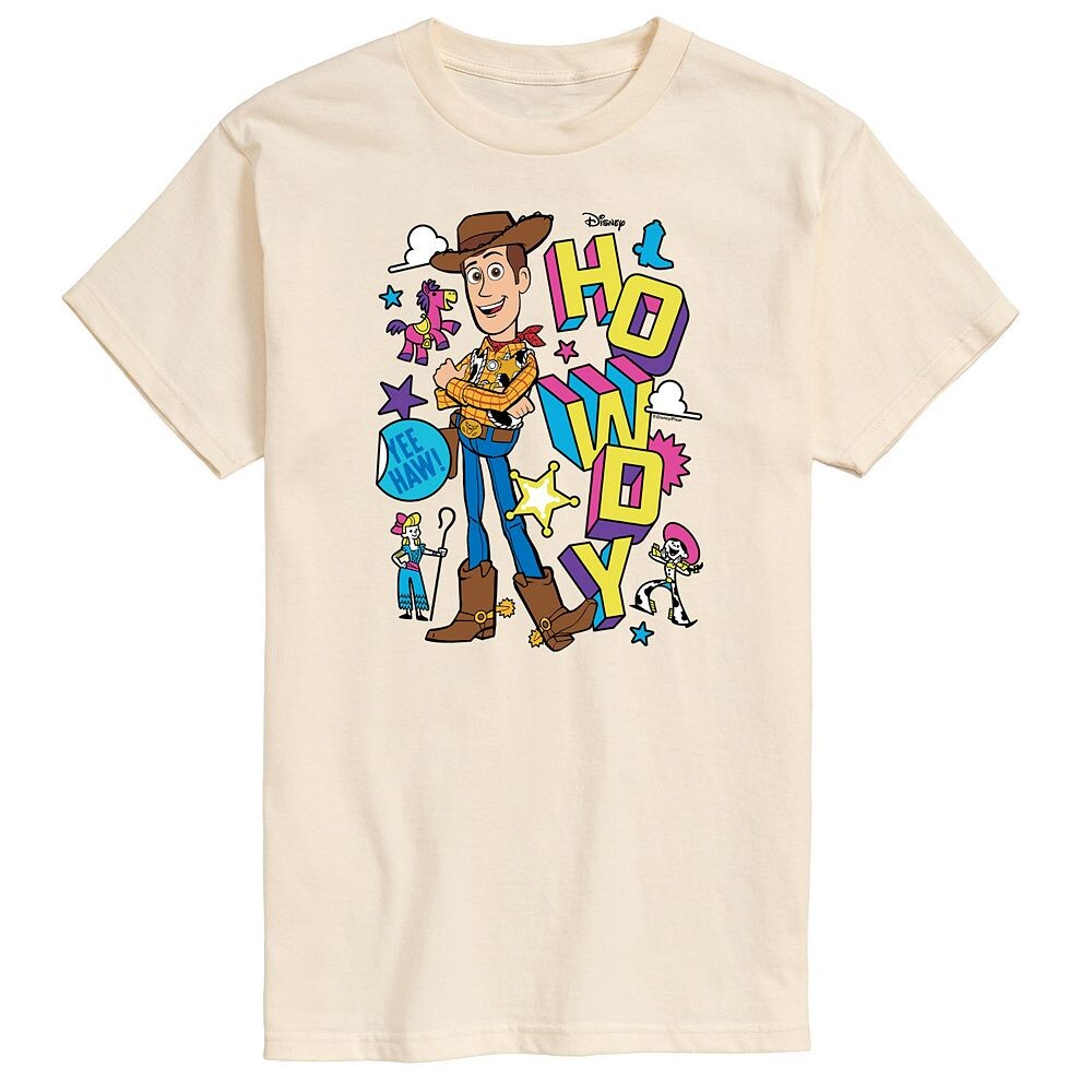 Мужская футболка с рисунком Woody Howdy Disney/Pixar's Toy Story 4 Disney / Pixar, цвет Cream
Мужская футболка с рисунком Woody Howdy Disney/Pixar's Toy Story 4 Disney / Pixar, цвет Cream