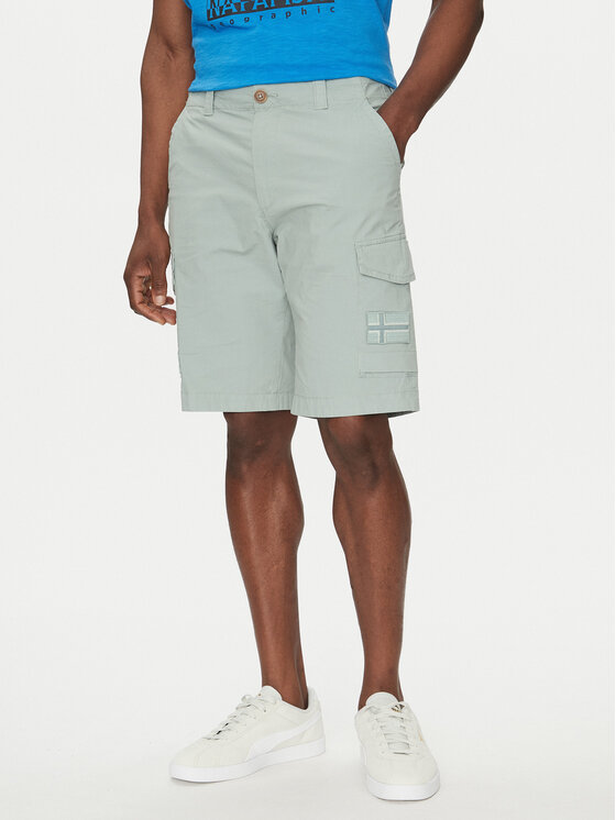 Шорты из ткани обычного кроя N-Horton NP0A4HOS Napapijri, зеленый
Шорты из ткани обычного кроя N-Horton NP0A4HOS Napapijri, зеленый