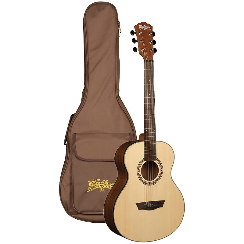 Акустическая гитара Washburn AGM5K Apprentice G-Mini 5 Grand Auditorium Acoustic Travel Guitar with Gig Bag, Natural
Акустическая гитара Washburn AGM5K Apprentice G-Mini 5 Grand Auditorium Acoustic Travel Guitar with Gig Bag, Natural