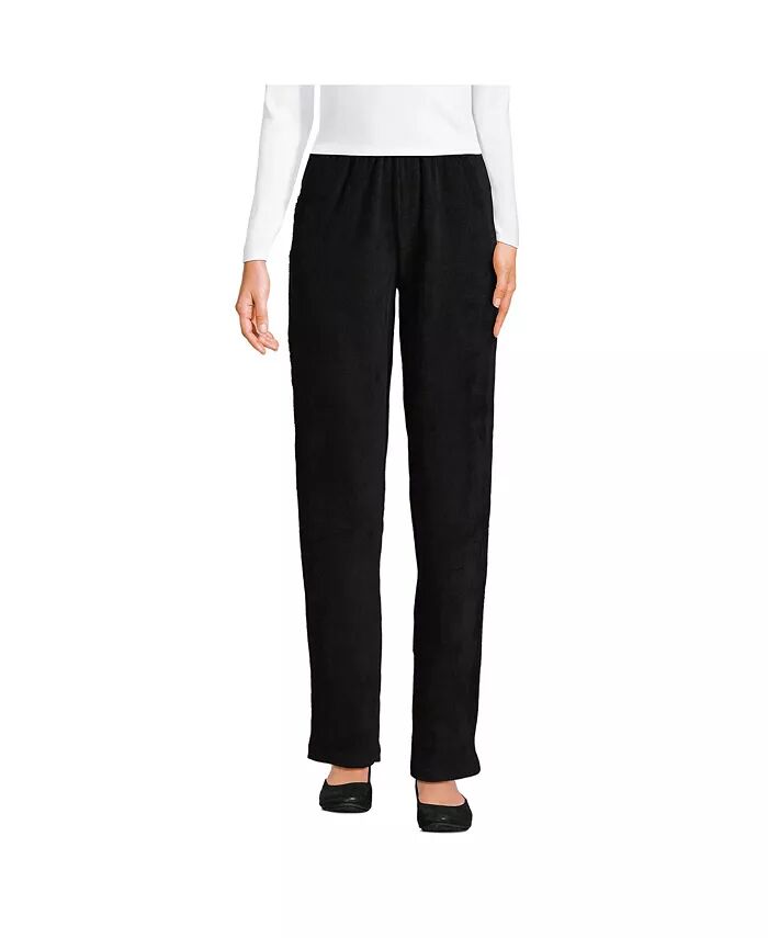 Женские спортивные трикотажные вельветовые брюки с высокой посадкой Lands' End, черный
Женские спортивные трикотажные вельветовые брюки с высокой посадкой Lands' End, черный