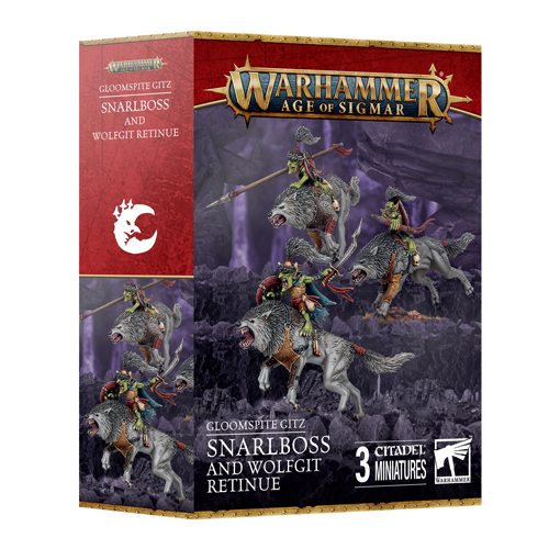Фигурка Warhammer: Age Of Sigmar – Gloomspite Gitz: Snarlboss & Wolfgit Retinue Games Workshop
Фигурка Warhammer: Age Of Sigmar – Gloomspite Gitz: Snarlboss & Wolfgit Retinue Games Workshop