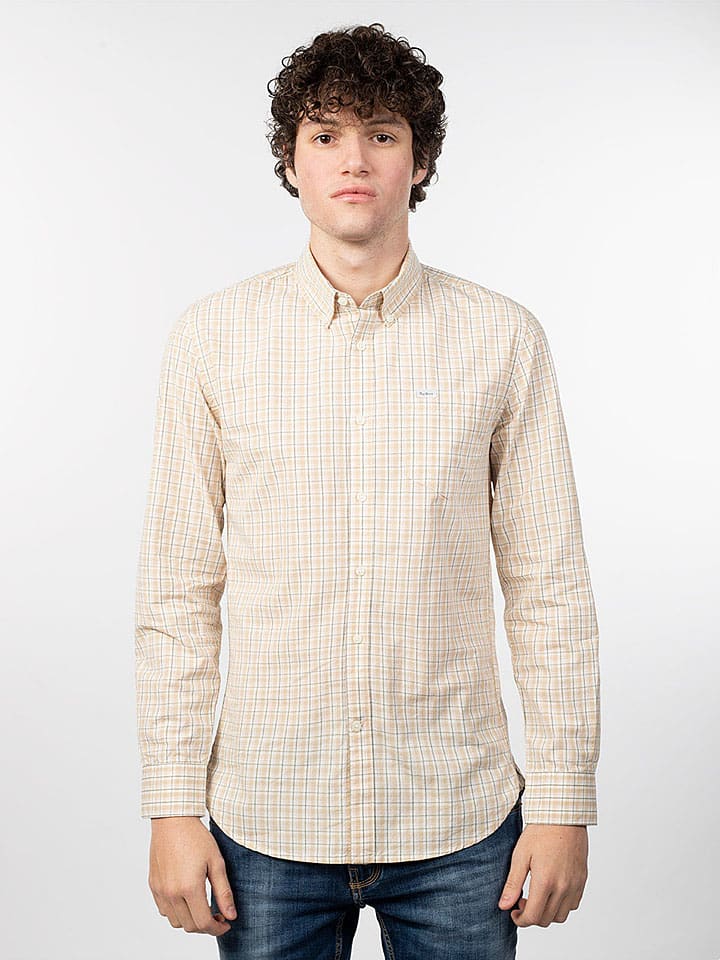 Pepe Jeans Рубашка "Линкольн" - стандартный крой - бежевого цвета
Pepe Jeans Рубашка "Линкольн" - стандартный крой - бежевого цвета