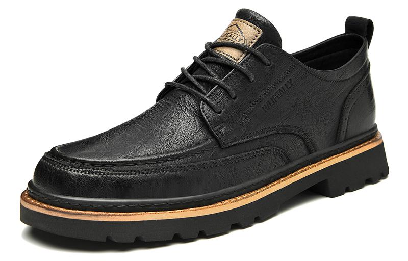 Повседневные кожаные туфли мужские черные HLA
Повседневные кожаные туфли мужские черные HLA