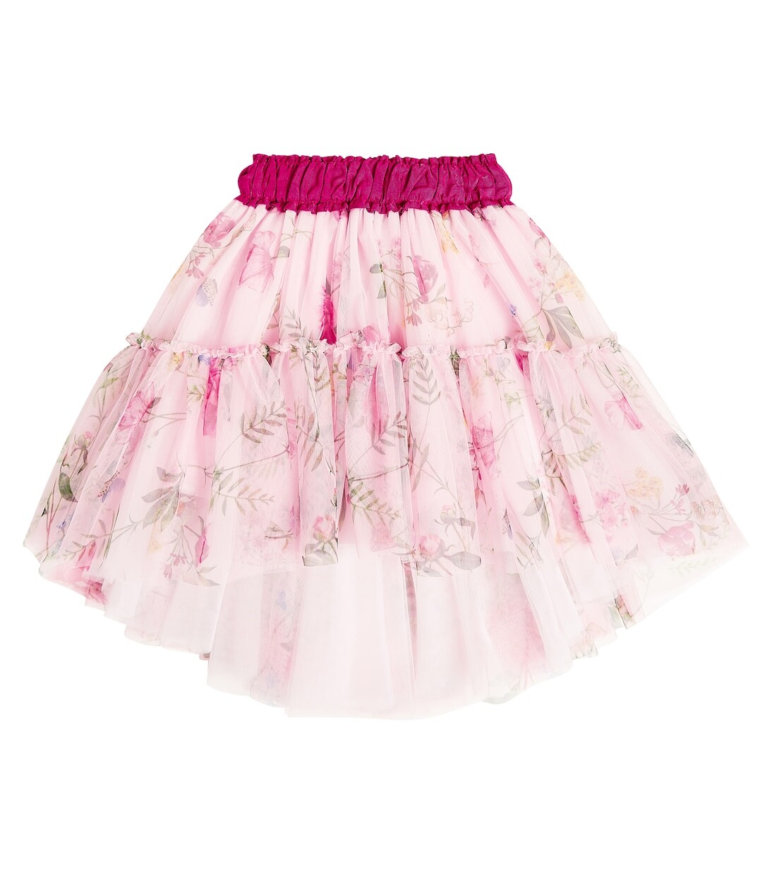 Юбка из тюля со сборками и цветочным принтом Monnalisa, мультиколор
Юбка из тюля со сборками и цветочным принтом Monnalisa, мультиколор