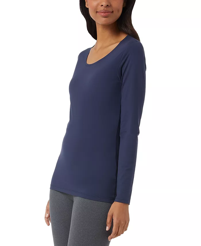 Женский топ с длинным рукавом и круглым вырезом 32 Degrees, синий
Женский топ с длинным рукавом и круглым вырезом 32 Degrees, синий
