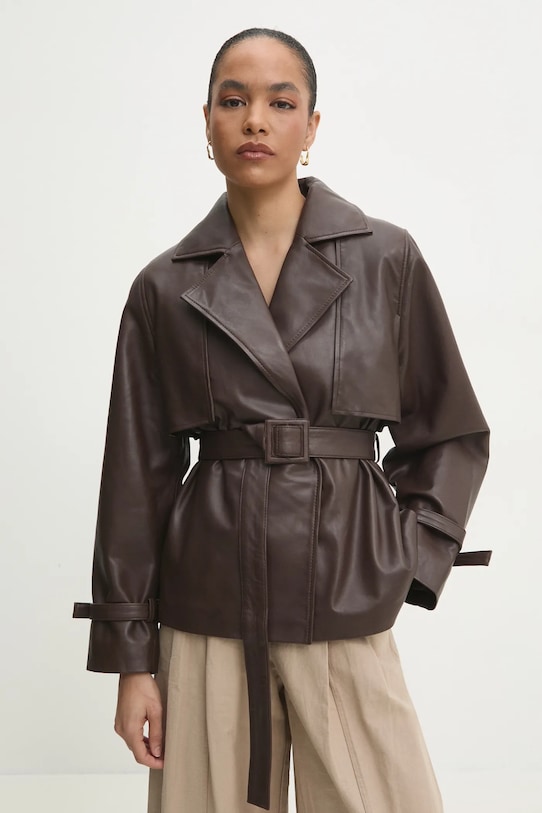 Кожаная куртка Answear.Lab, коричневый
Кожаная куртка Answear.Lab, коричневый