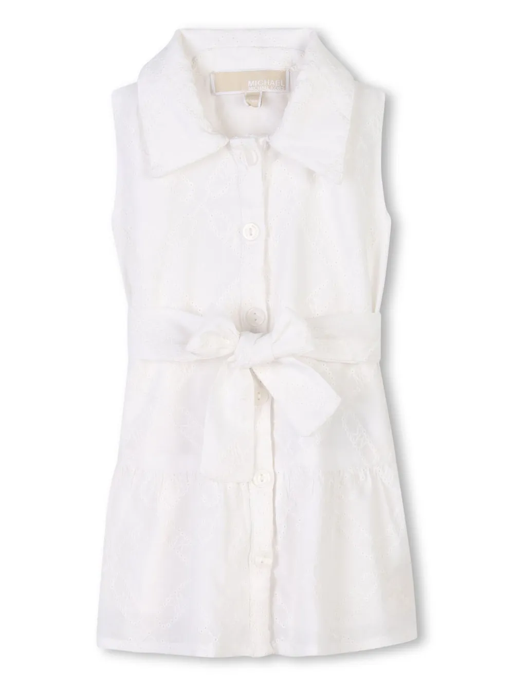 Платье без рукавов с вышивкой Michael Kors Kids, белый
Платье без рукавов с вышивкой Michael Kors Kids, белый