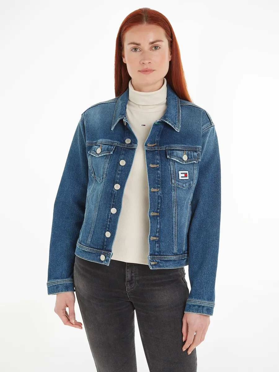 Джинсовая куртка Tommy Jeans "MOM CLS JACKET AH6158" с нашивкой-логотипом, цвет Denim_Dark
Джинсовая куртка Tommy Jeans "MOM CLS JACKET AH6158" с нашивкой-логотипом, цвет Denim_Dark