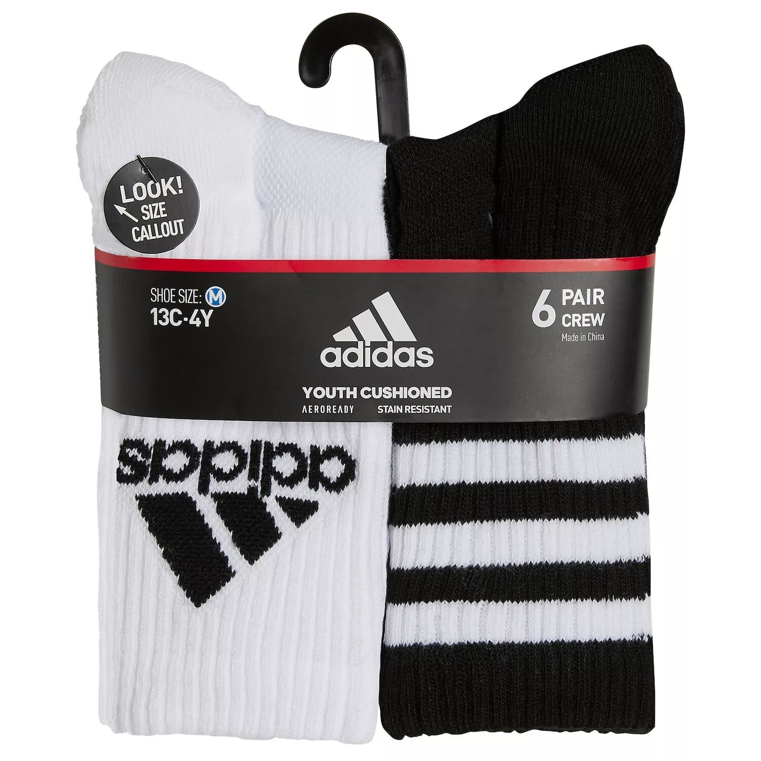 Набор из шести пар носков adidas с мягкой подкладкой для мальчиков для мальчиков adidas
Набор из шести пар носков adidas с мягкой подкладкой для мальчиков для мальчиков adidas