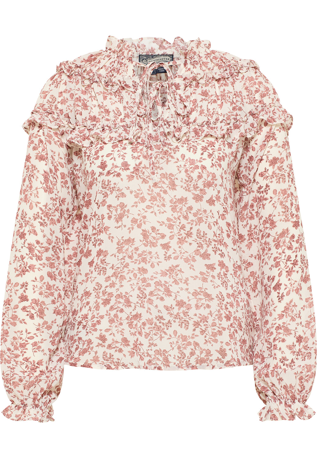 Блуза DreiMaster Rüschen, цвет Weiss Rost
Блуза DreiMaster Rüschen, цвет Weiss Rost