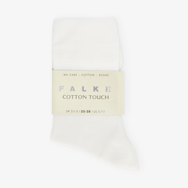 Носки Cotton Touch из смесового хлопка Falke, белый 
Носки Cotton Touch из смесового хлопка Falke, белый