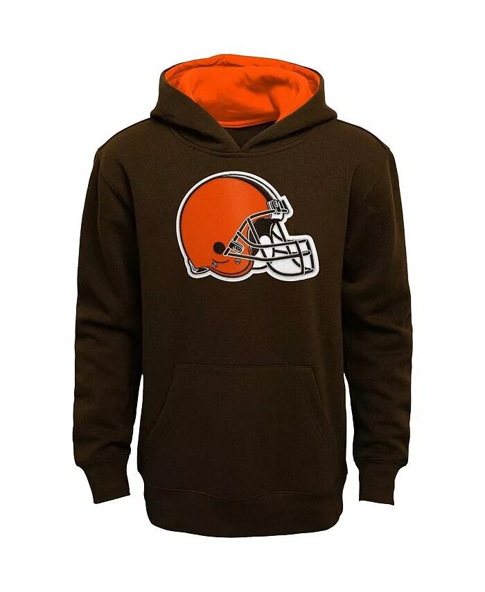 Коричневый пуловер с капюшоном Big Boys Cleveland Browns Prime Outerstuff, коричневый
Коричневый пуловер с капюшоном Big Boys Cleveland Browns Prime Outerstuff, коричневый