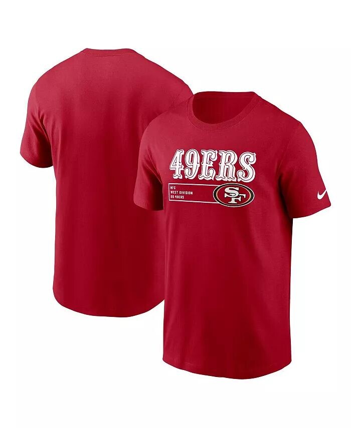 Мужская футболка Scarlet San Francisco 49ers Division Essential Nike
Мужская футболка Scarlet San Francisco 49ers Division Essential Nike