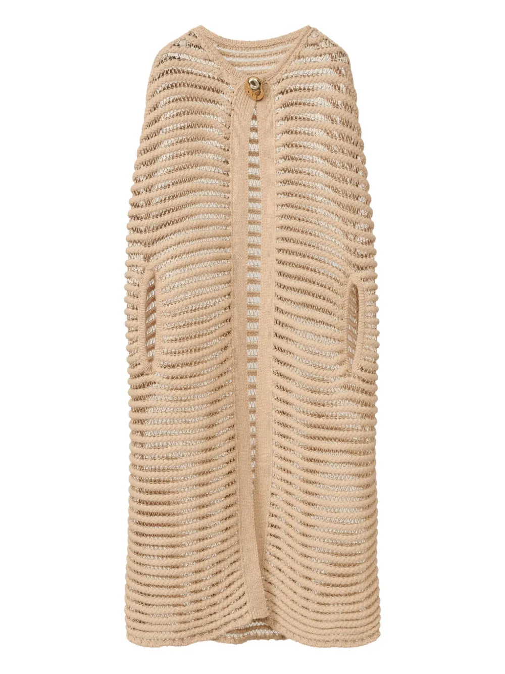 Кейп с люрексом Fabiana Filippi, нейтральный
Кейп с люрексом Fabiana Filippi, нейтральный